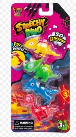 Toysan 4'lü Streç Dinozor 8751