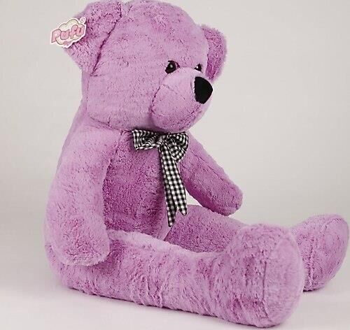 Pufu Toys 75 Cm  Kurdelalı Ayı (20) 03083 Karma Renk