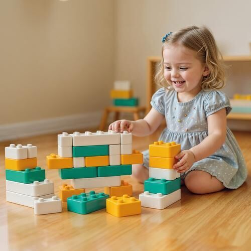 Dolu 2644 Tugla Bloklar 48 Parça