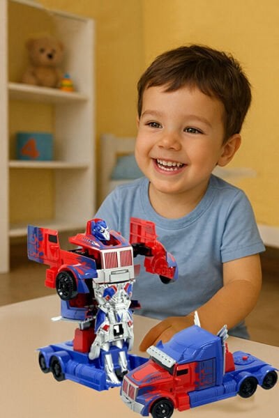 Toysan Dönüşen Robot Hf888-9ab