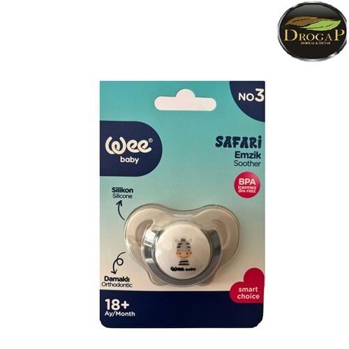 Wee Baby Safari Emzik No:3 Karma Renk