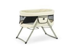 Quard & Baby Bushuo Midi Xl Bed Side Alüminyum Portatif Katlanır Beşik C00100 Bej