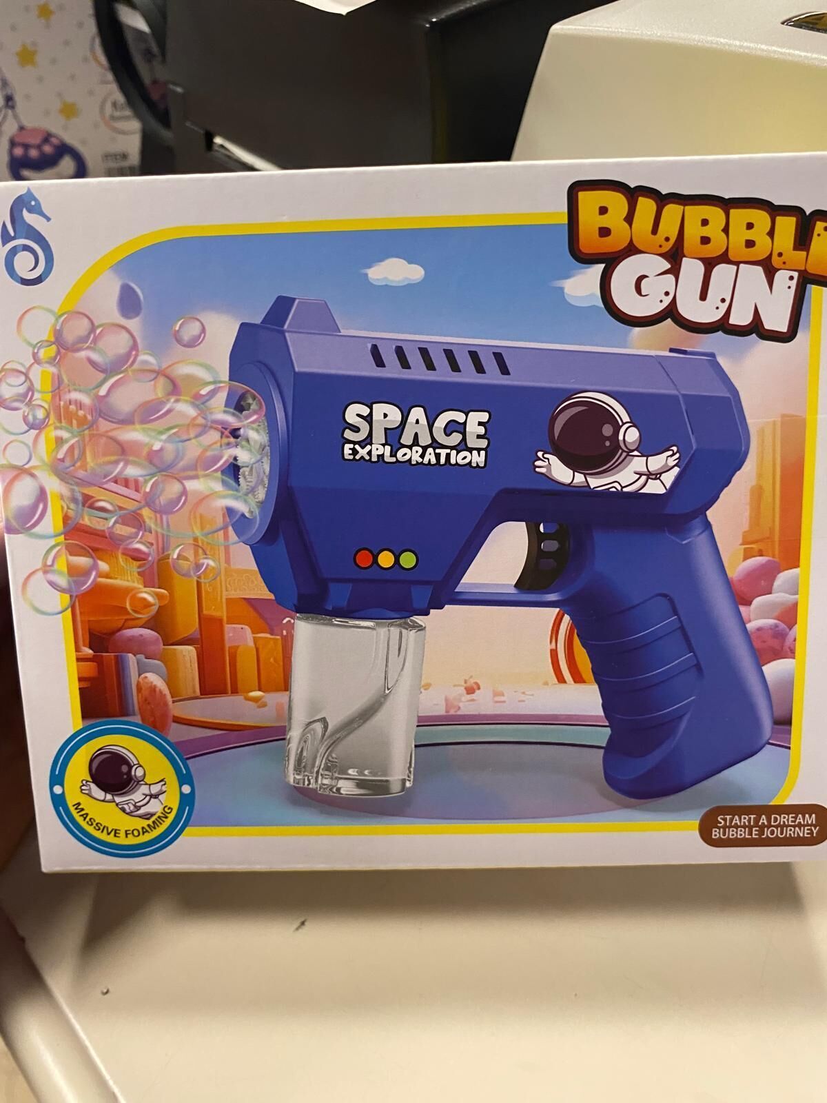 Can Oyuncak Kut Pilli Köpük Tabancasi 2099