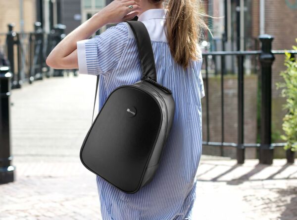 Quard & Baby Bushuo Egg Bag Kapsül Sırt Çantası D00140 Siyah