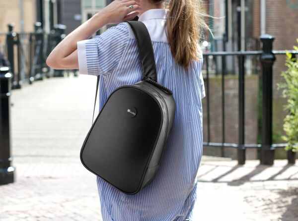 Quard & Baby Bushuo Egg Bag Kapsül Sırt Çantası D00140 Siyah