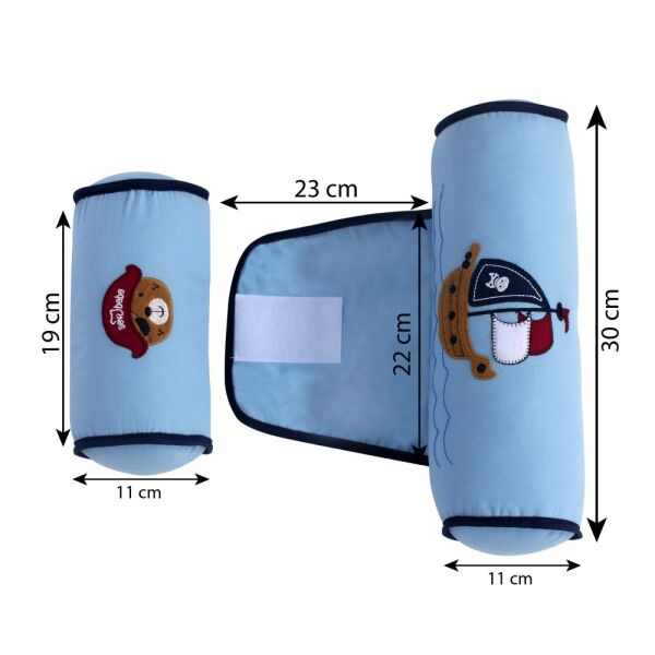 Sevi Bebe Güvenli Yan Yatış Yastığı - Mavi 433-1