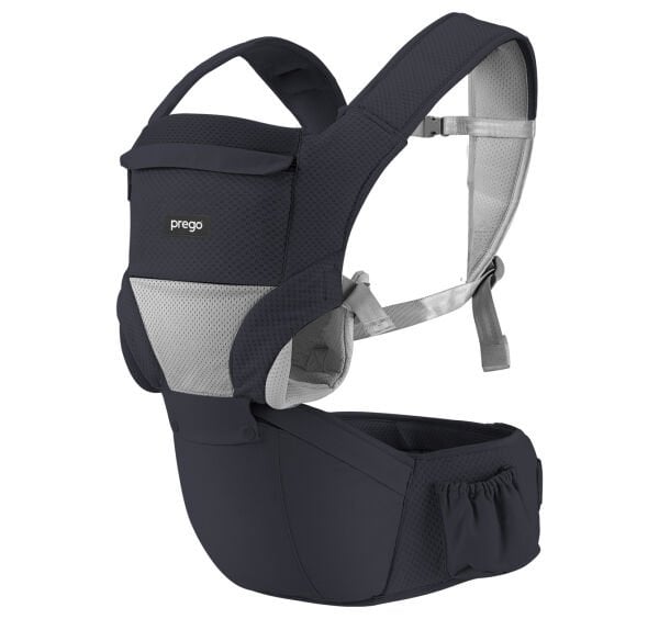 Prego Angel Anatomik Bebek Kangurusu Siyah 3098