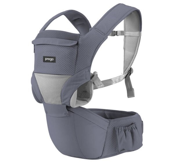 Prego Angel Anatomik Bebek Kangurusu Gri 3098