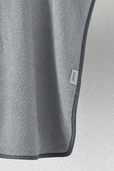 Kanz - Nakışlı Havlu Panço 3-5 Yaş(knz-038) 153.01.0222.Bear-Gri----