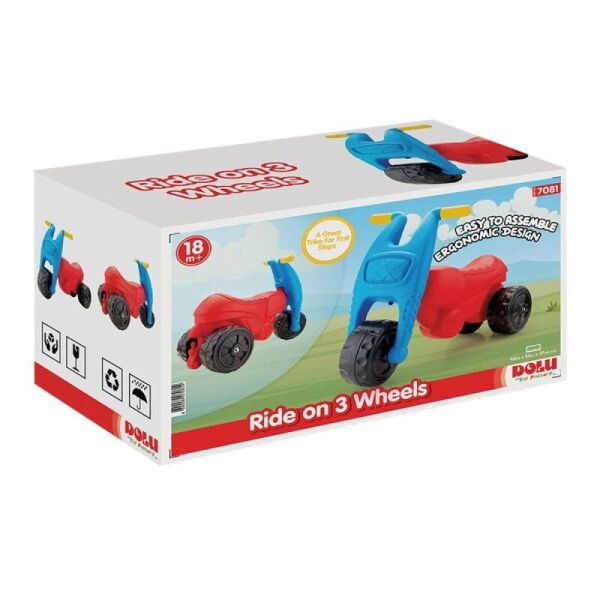 Dolu Oyuncak -3 Tekerleklı Bıngıt Motor 7081