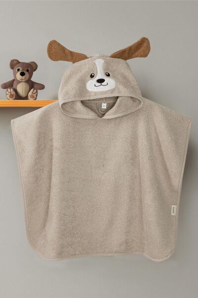 Kanz - Nakışlı Havlu Panço 2-3 Yaş(knz-038) 153.01.0221.Dog-Tas-----