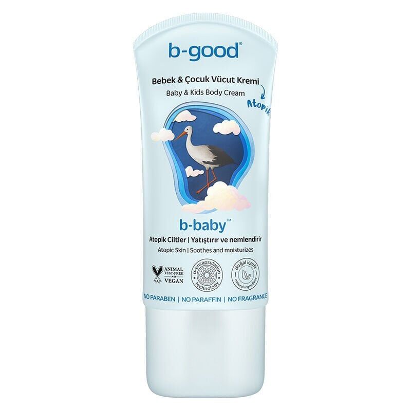 B-Good b-baby Bebek ve Çocuk Vücut Kremi Atopik Ciltler 150 ml