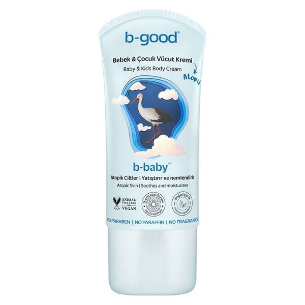 B-Good b-baby Bebek ve Çocuk Vücut Kremi Atopik Ciltler 150 ml