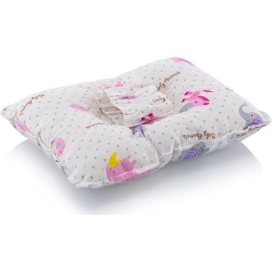 Moje Emzirme Yastığı Zebra Safari Desen Pembe