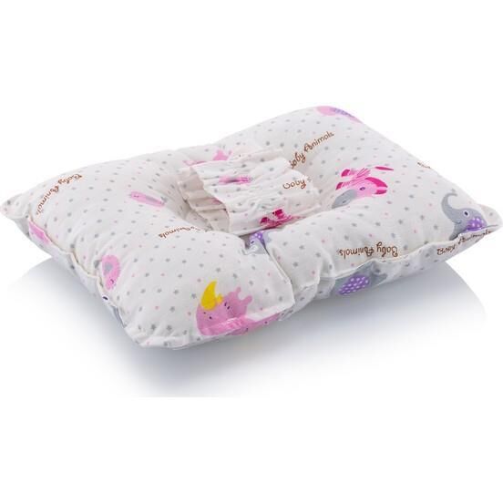 Moje Emzirme Yastığı Zebra Safari Desen Pembe