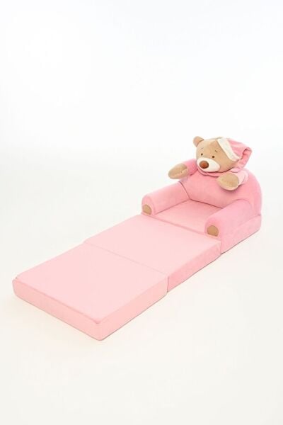 Pufu Toys Portatif, Yıkanabilir, Katlanabilir Peluş Çocuk Koltuğu 120 cm