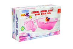 Moje 5'li Banyo Küveti Set  Mavi