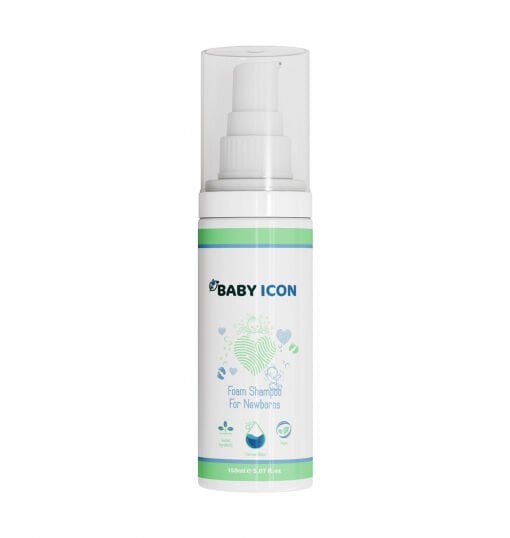 Baby İcon Yeni Doğan Konak Önleyici Köpük Şampuan 150 ML