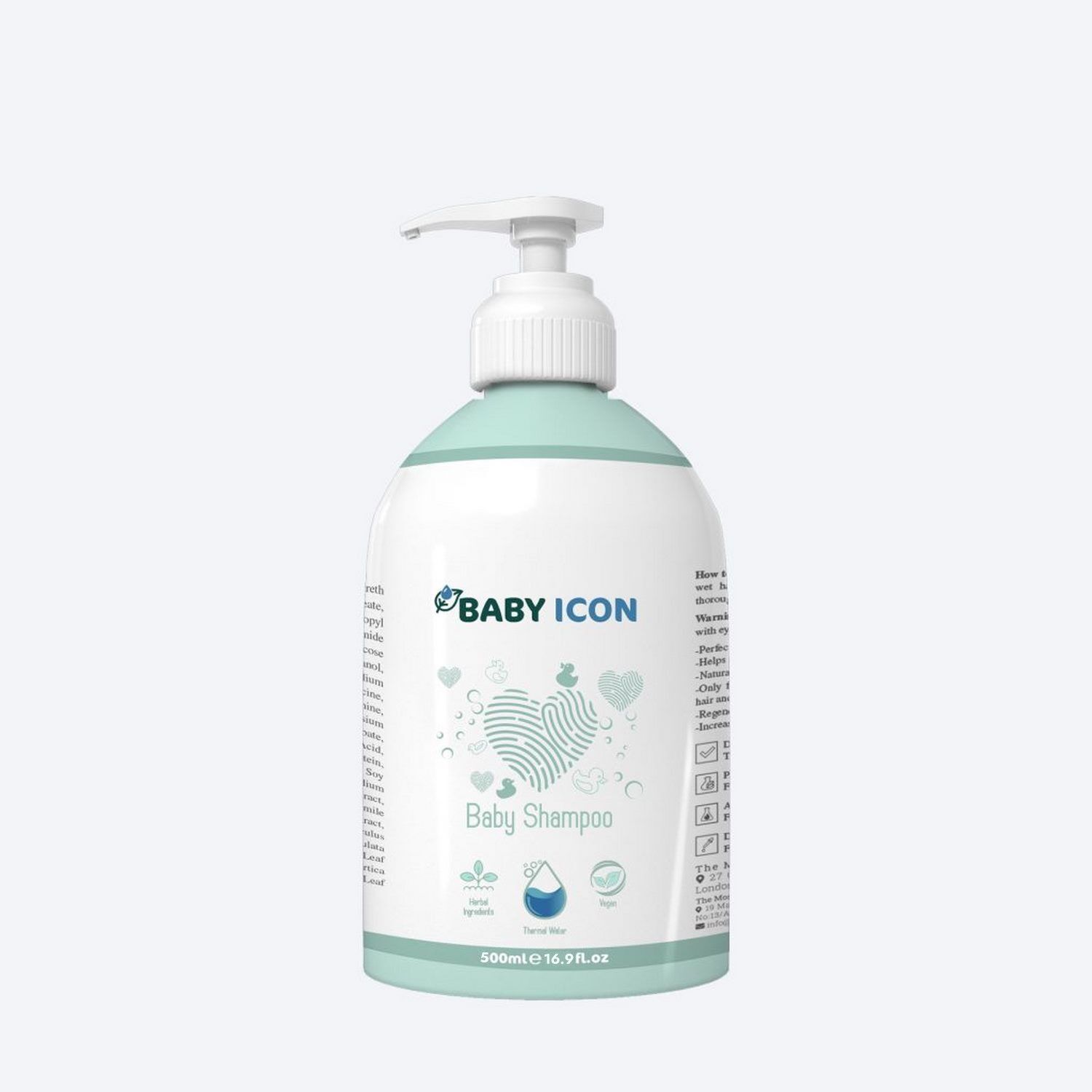 Baby İcon Saç ve Vücut Bebek Şampuanı 500 Ml