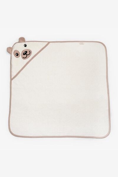 Kanz - Nakışlı  Havlu Kundak Silgi(knz-037) 153.01.0220.Bear-Krem---