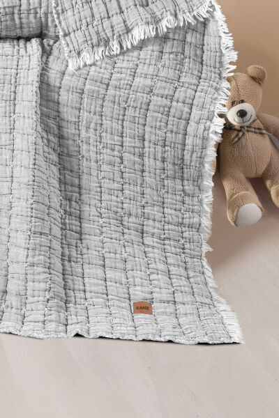 Kanz - Lıght Bebek Yorganı(knz-044) 152.01.0280.Gri-------
