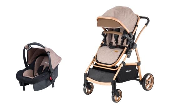 Baby Care Bc-315 Safari Trio Travel Puset  Kahve ( N )