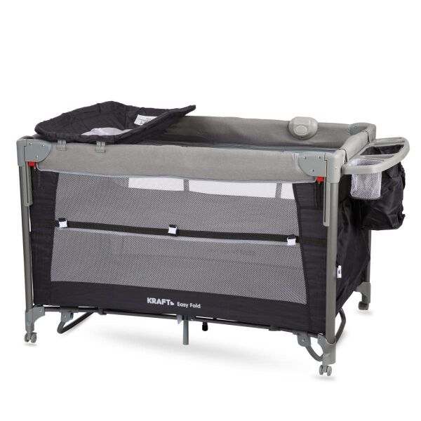 Kraft Easy Fold Oyun Parki 70x110cm-Light Grey