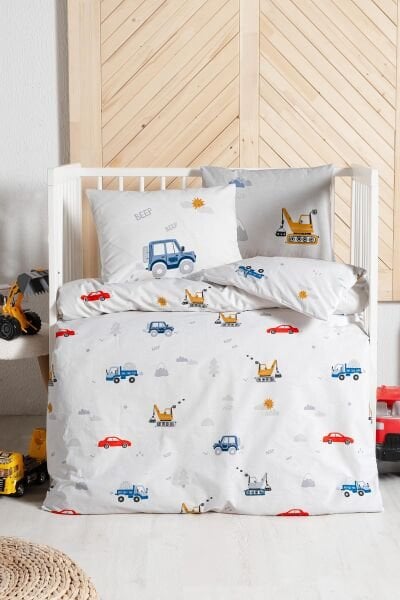 Kanz Dıgger Cars  Bebek Nevresim Takımı