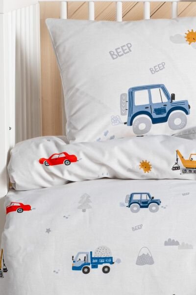 Kanz Dıgger Cars  Bebek Nevresim Takımı