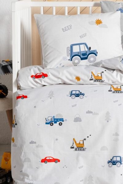 Kanz Dıgger Cars  Bebek Nevresim Takımı