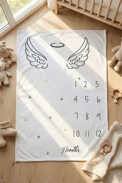 Kanz Bebek Çekim Örtüsü Angel 100*150