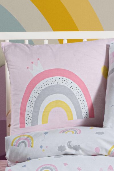 Kanz - Ranforce Yastık Kılıfı (2ad.)(knz-005) 152.01.0267.Braınbow----