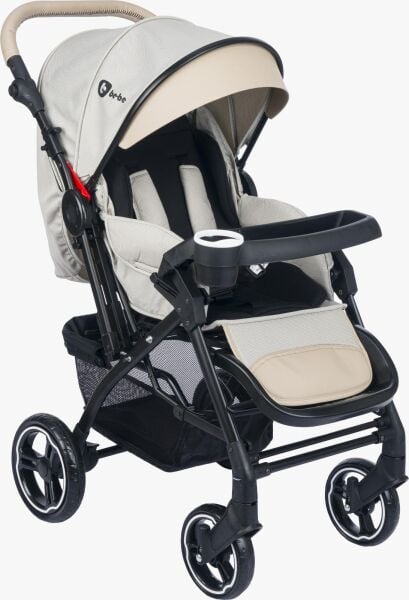 Be-Be Soft Plus Travel Sistem Bebek Arabası Krem ( Puset Dahil )