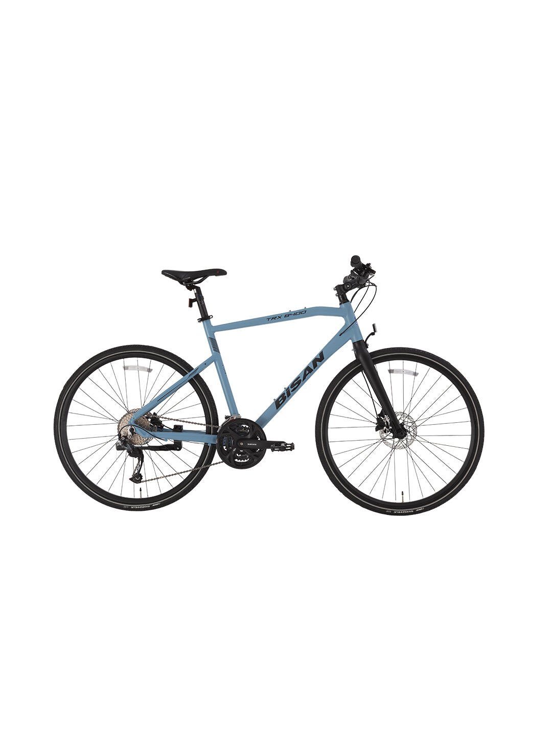 Bisan Trx 8400 Altus-22 Ürün Rengi: Gri   Kadro: 56 Cm   Vites: 3x9 Vites   Tekerlek: 700c   Etiket Rengi: Kırmızı/mavi