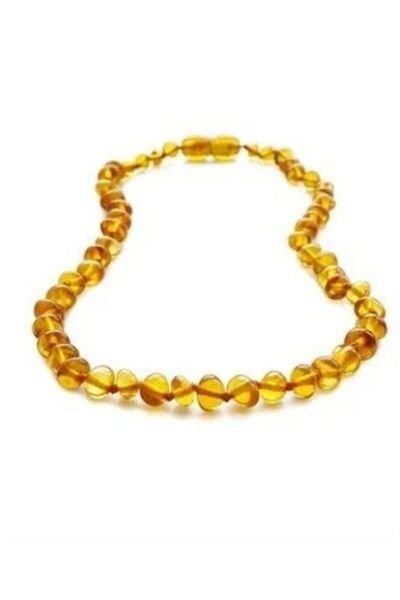 Babyjem Kehribar Bebek Kolyesi Bal 587