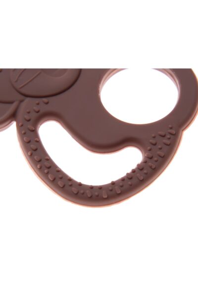 Babyjem  Silikon Fil Diş Kaşıyıcı Mocca 808