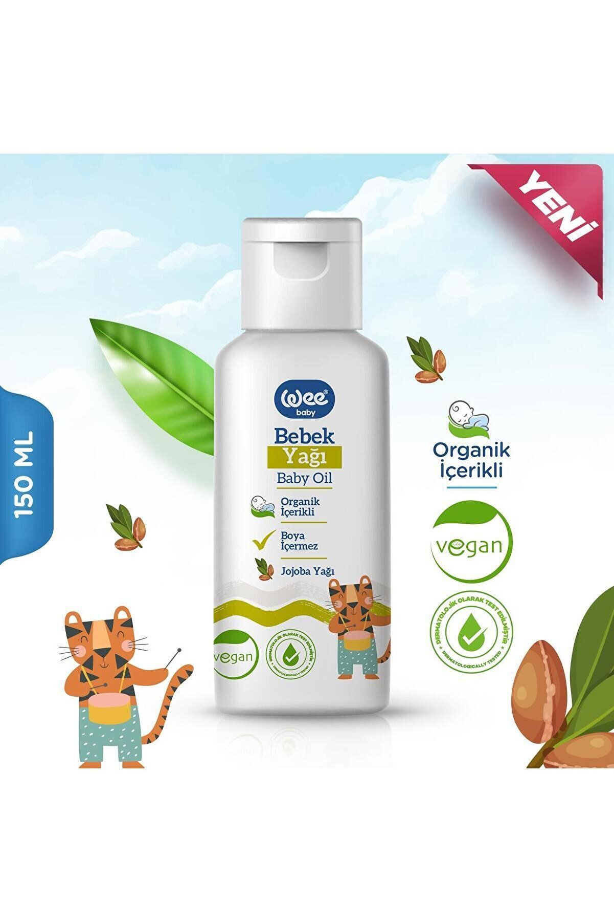 Wee Baby Organik Bebek Yağı 150 ML