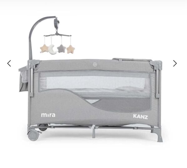 Kanz Mira Anne Yanı Oyun Parkı 70x120 Gri