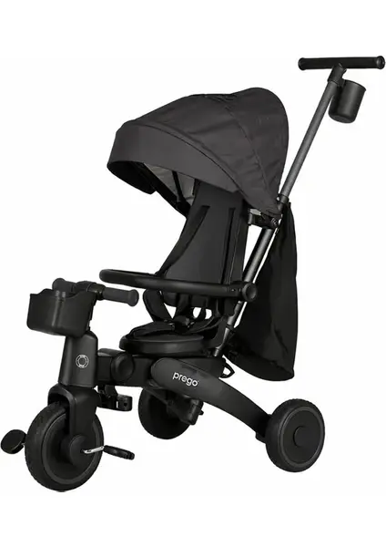 Prego Evo 2 Teker Olabilen Katlanabilir Çocuk Bisikleti T807A Gri