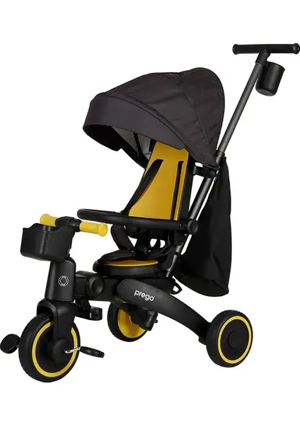 Prego Evo 2 Teker Olabilen Katlanabilir Çocuk Bisikleti T807A Sarı