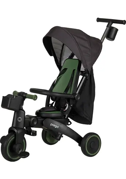Prego Evo 2 Teker Olabilen Katlanabilir Çocuk Bisikleti T807A Yeşil
