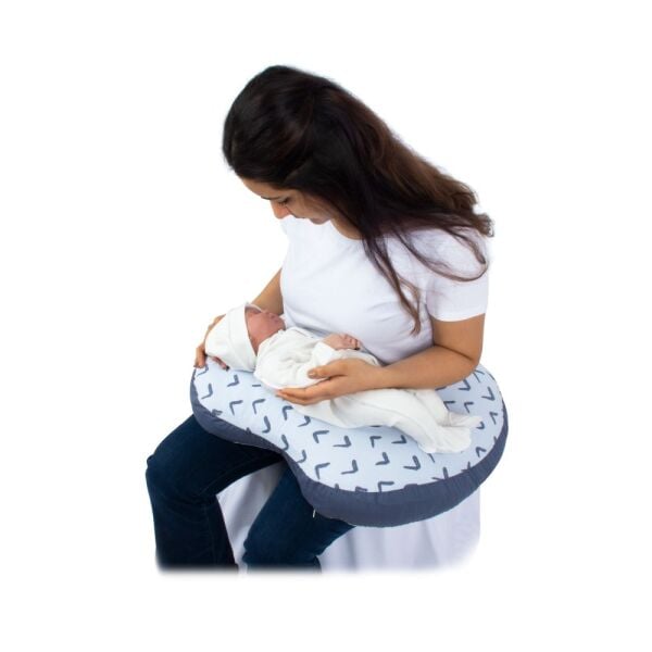 Sevi Bebe Hamile Destek ve Emzirme Minderi - Çentik Desen 580-154