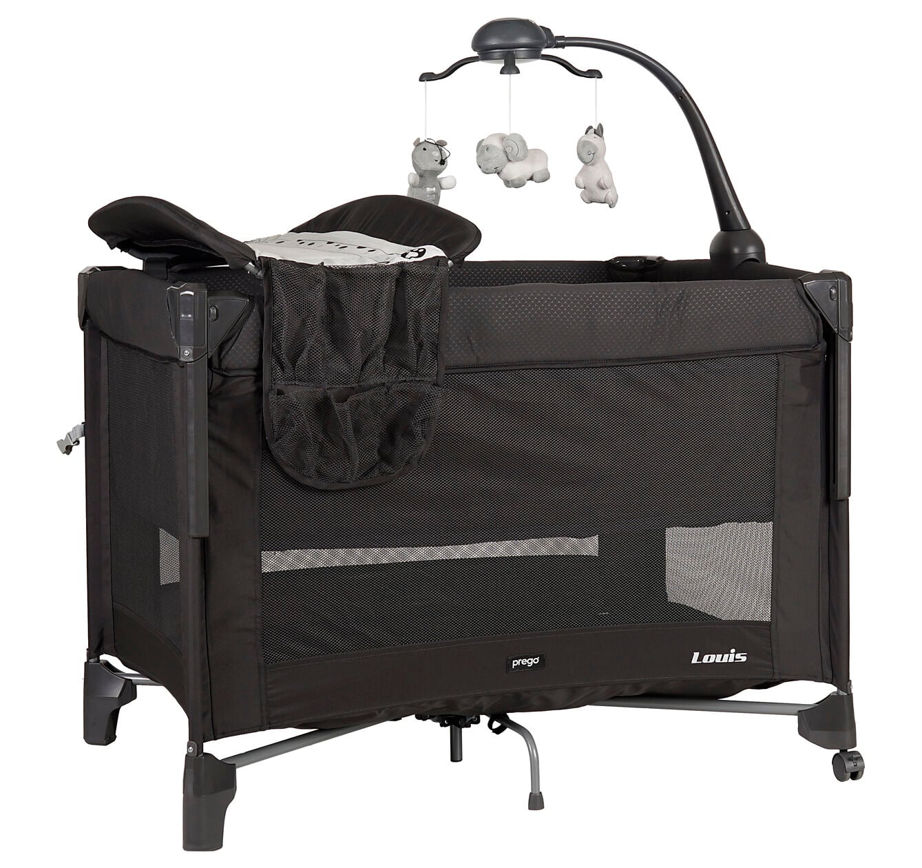 Prego Luis 70x100 Anne Yanı Oyun Parkı Siyah 8076