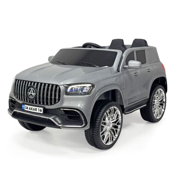 Akar Miracle GT Uzaktan Kumandalı 4X2 12 VOLT Akülü Araba Gri