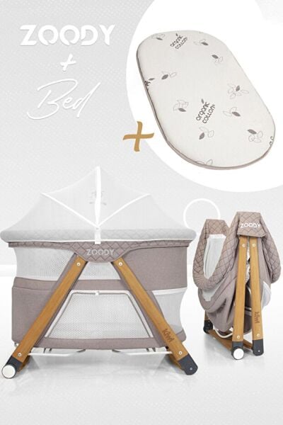 Kiwi Zoody Ahşap Oyun Parkı Kahve