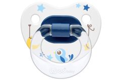 Wee Baby Silikon  Damaklı Emzik (6-18 Ay) No:2 (askılı) Kod:834