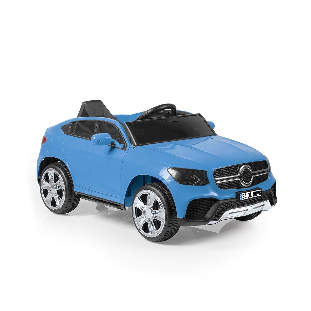 Dolu Grand Suv 12V Akülü Araba Dolu Oyuncak Mavi