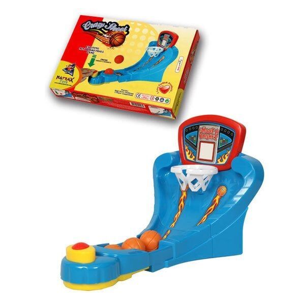 Matrax Oyuncak Çılgın Atış Mini Basket Oyunu Karma Renk