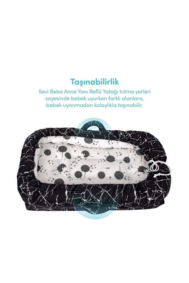 Sevi Bebe Anne Yanı Bebek Reflu Yatagı Mermer Desen 273.158
