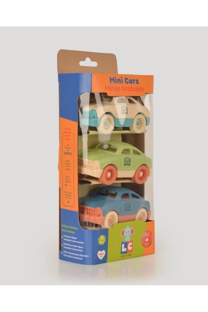 Let's Be Child  LC Minik Arabalar 3'lü  18 m+ LC-30812
